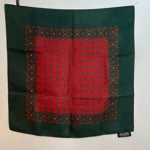 Vintage Brooks Brothers Silk Pocket Square/Scarf